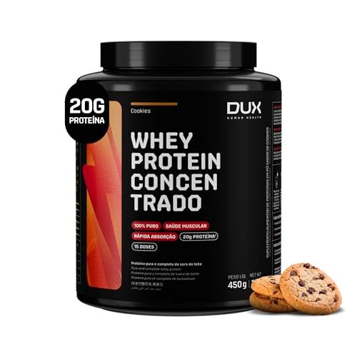 WHEY PROTEIN CONCENTRADO - DUX COOKIES 450G