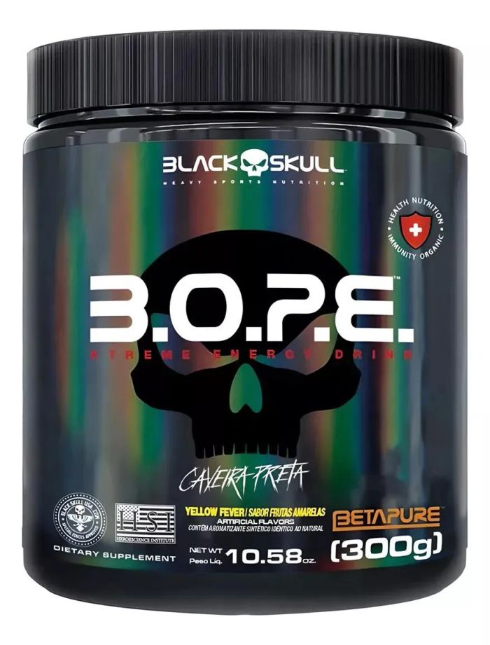B.O.P.E FRUTAS AMARELAS - BLACKSKULL 300G