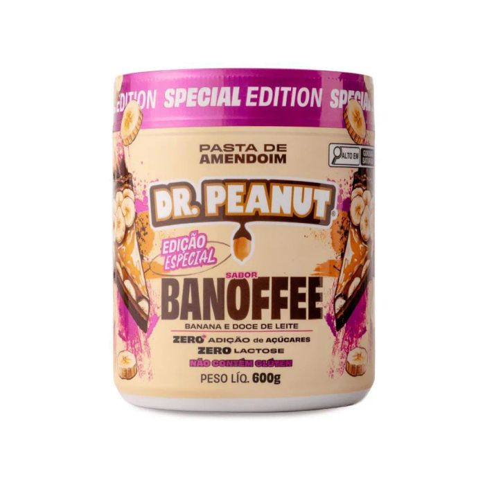 PASTA DE AMENDOIM - BANOFFEE DR. PEANUT 600G
