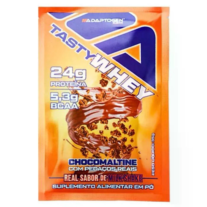WHEY PROTEIN 3W SACHÊ - TASTY WHEY CHOCOMALTINE - ADAPTOGEN 35G