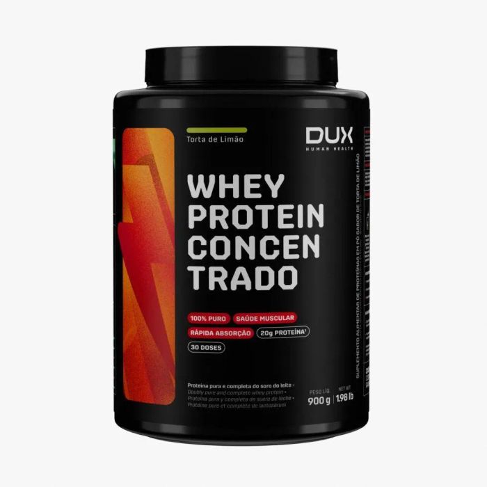 WHEY PROTEIN CONCENTRADO - DUX TORTA DE LIMÃO 900G